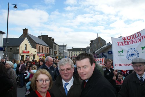 Nenagh Hospital Protest with Eamoan and Jan