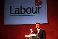 Labour Party National Conference - 17/04/10Munster MEP Alan Kelly addressing the Labour Party National Conference at NUI Galway.