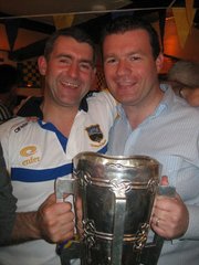 With Liam and Liam - With Liam Sheedy at Homecoming of Tipperary hurling Team in Portroe after All Ireland win