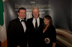 Meeting President Clinton - With my wife Regina and President Clinton