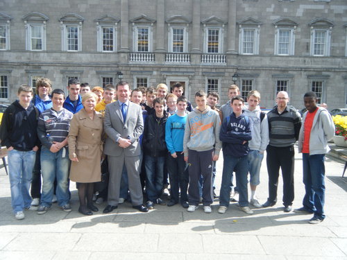 Nenagh CBS Transition Year Visit To Dail