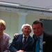 With the President Elect Michaal D. Higgins and his wife Sabina in Dublin Castle