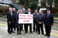 Nenagh-Dublin Train Launch